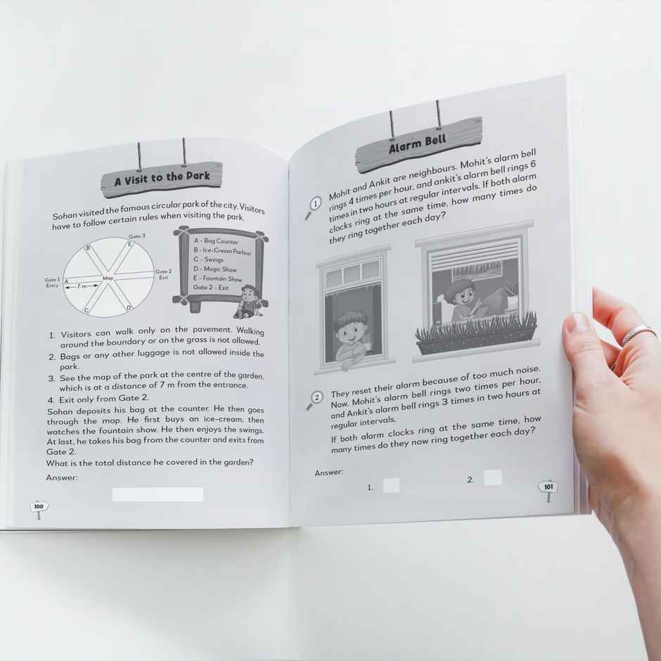 Maple Press Activity Book for Kids - Maths Puzzles | Brain Teasers & Puzzles | Brain Boosting Activity Book