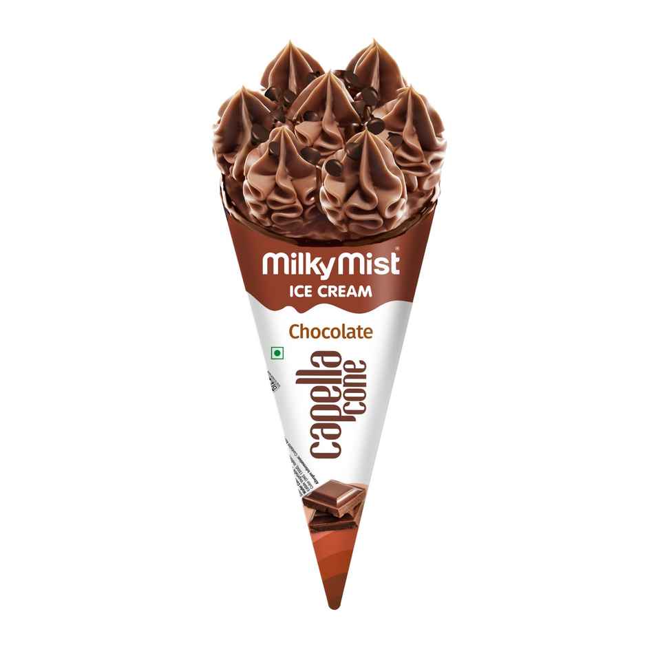Milkymist Chocolate Cone | Ice Cream Cone