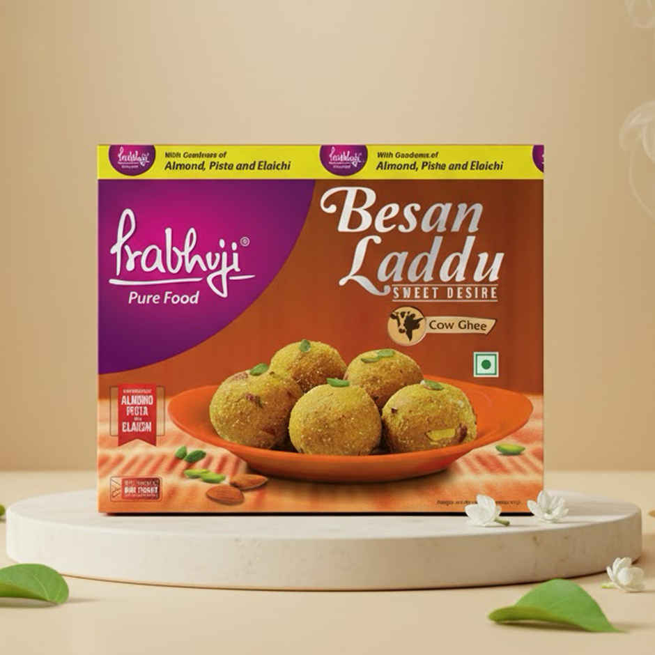 Prabhuji Ghee Besan Laddu Combo