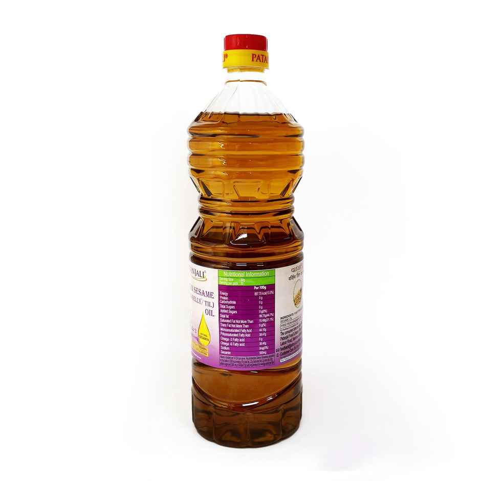 Patanjali Sesame Oil Bottle