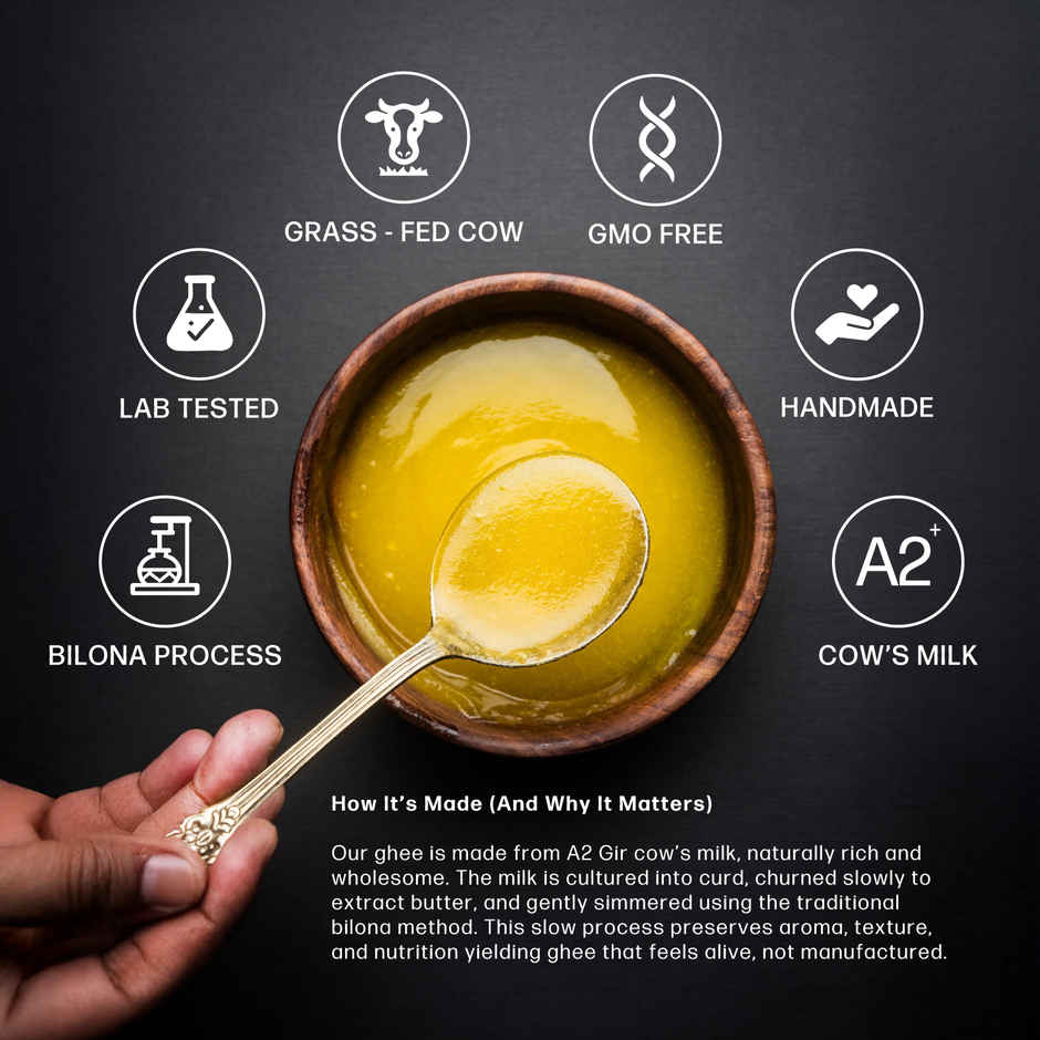 Farmse A2 Gir Cow Ghee | Bilona Method