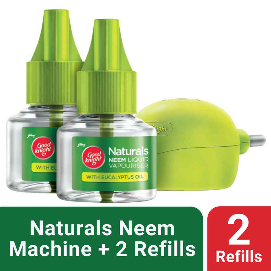 Good Knight Naturals Liquid Vapourizer, Mosquito Repellent Refill