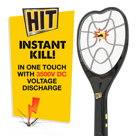 Hit Rechargeable Electric Mosquito Racquet With LED Light