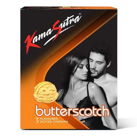 Kamasutra Butterscotch Condoms For Men