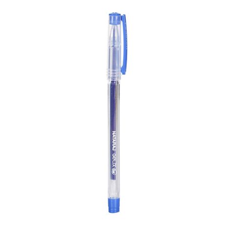 Nataraj Gelix Gel Pen, Japaness Waterproof ink, Clear & smooth writing Pack of 5