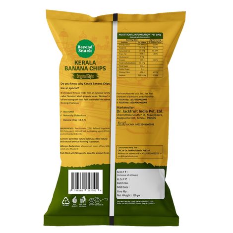 Beyond Snack Kerala Banana Chips - Original Style