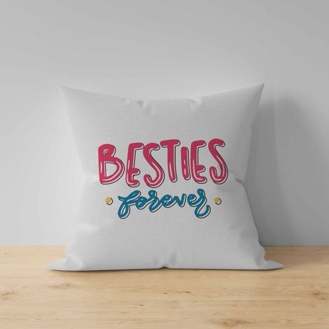 Mad Over Print Bestie Forever Cushion