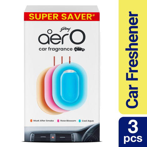 Godrej Aer O Hanging Car Air Freshener - Assorted