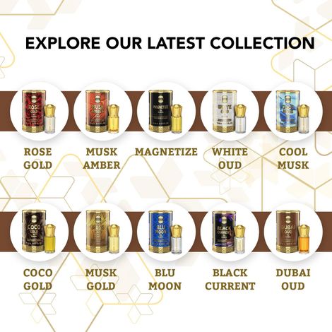 Ajmal Dubai Oud Concentrated Perfume Free From Alcohol For Unisex