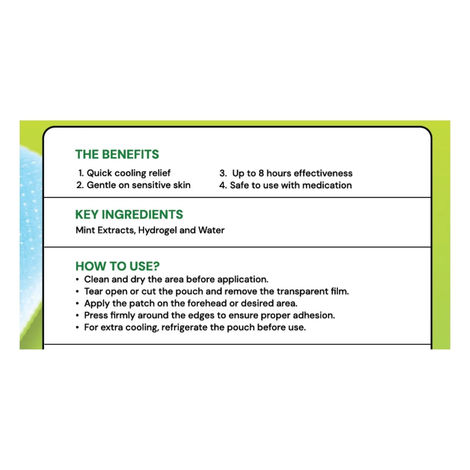 Bibo Bibo Fever Cooling Patch