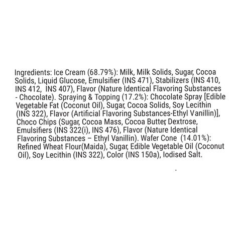 Milkymist Chocolate Cone