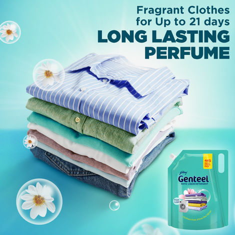 Genteel Liquid Detergent Refill Pouch - Front Load