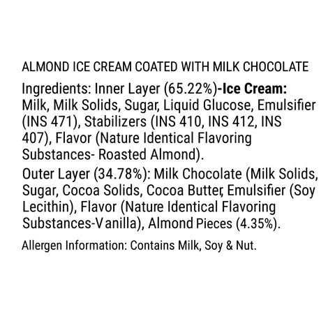 Milkymist Almond Choco Bar