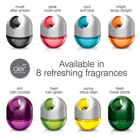 Godrej Aer Twist Car Air Freshener Gel Car Accessories Petal Crush Pink