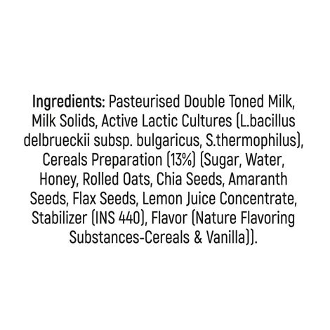 Milky Mist Greek Yogurt Cereals