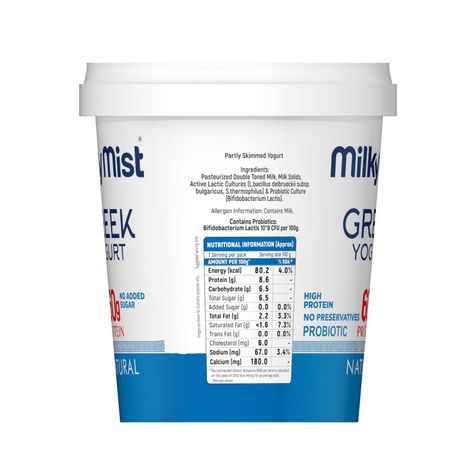 Milky Mist Greek Yogurt