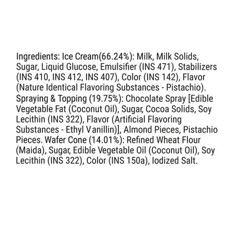 Milkymist Badam Pista Cone