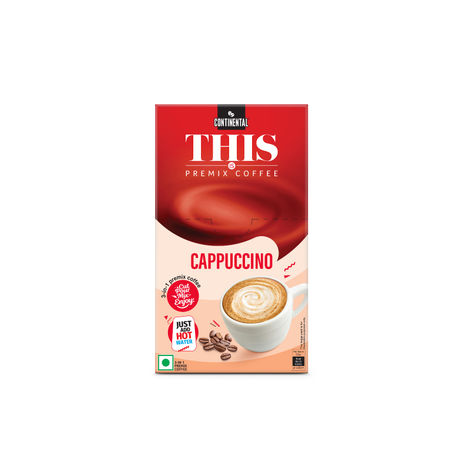 Continental THIS Premix Coffee Powder - Cappuccino | Sachet