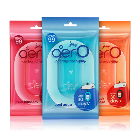 Godrej Aer O Hanging Car Air Freshener - Assorted