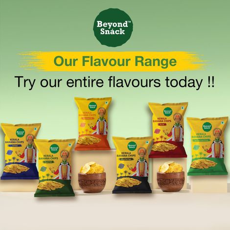 Beyond Snack Kerala Banana Chips - Sour Cream, Onion & Parsley