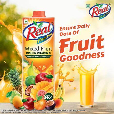Dabur Real Mixed Fruit Juice Combo