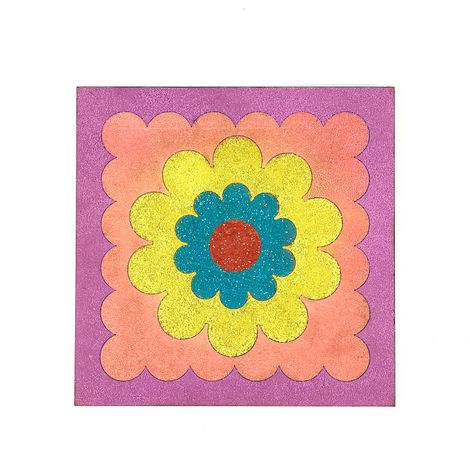 Wall Hanging 6 Inch Colour Bloom | Tota
