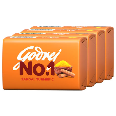 Godrej No.1 Bath Soap – Sandal & Turmeric