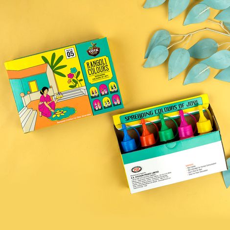 Squeeze Me Rangoli | Pack Of 5 | Tota