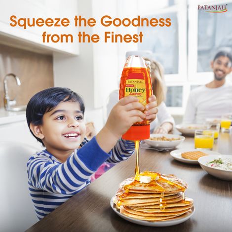 Patanjali Honey Squeezy Natural Shahed Sahad No Added Sugar
