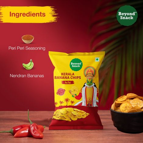 Beyond Snack Kerala Banana chips - Peri Peri
