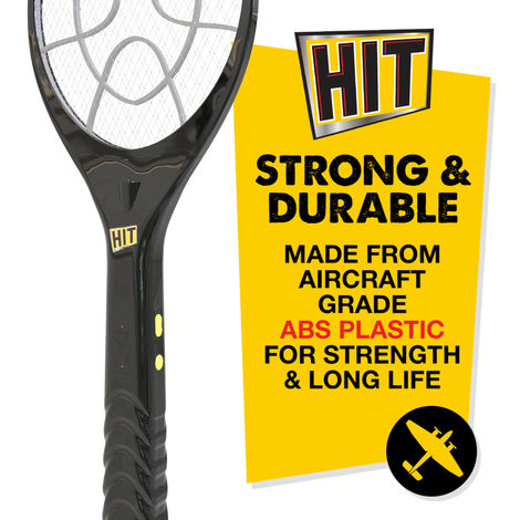 Hit Rechargeable Electric Mosquito Racquet With LED Light