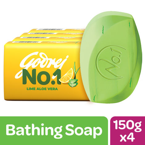 Godrej No.1 Bath Soap – Lime & Aloe Vera