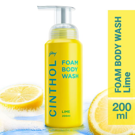 Cinthol Lime Foam Body Wash