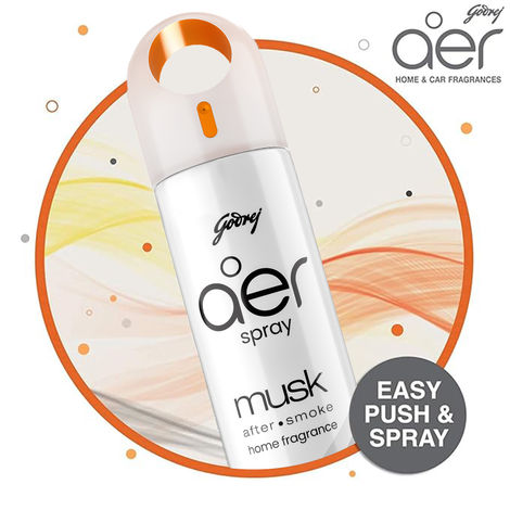 Godrej Aer Musk After Smoke Room Freshener Spray