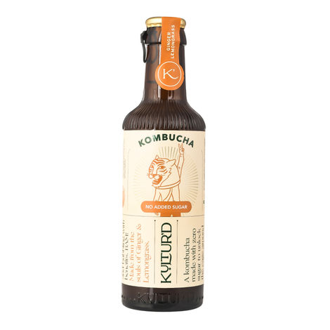 Kultur'D Kombucha Ginger Lemongrass Kombucha