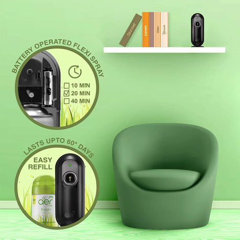 Godrej Aer Matic Fresh Lush Green Automatic Room Fresheners Refill