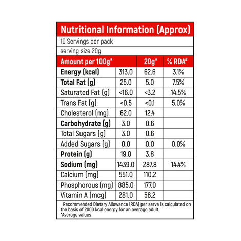Milky Mist Cheese- Cubes