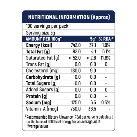 Milky Mist Cooking Butter Unsalted