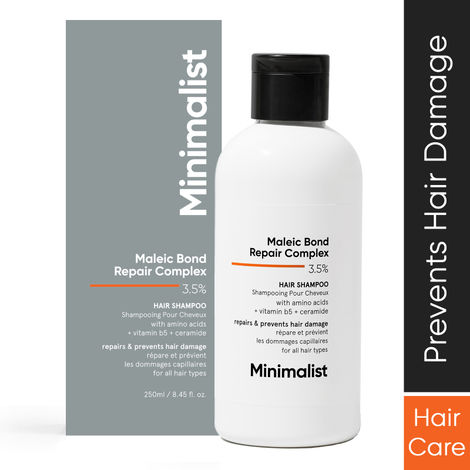 Minimalist Maleic Bond Repair Complex 3.5% Hair Shampoo For Men And Women