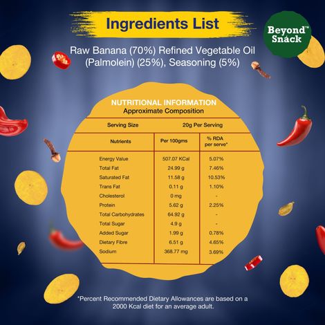 Beyond Snack Kerala Banana Chips - Desi Masala