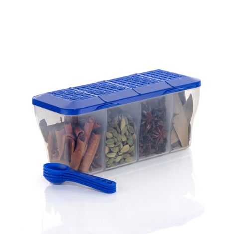 2Mech Kitchen Storage Container With Spoon | 4 Section