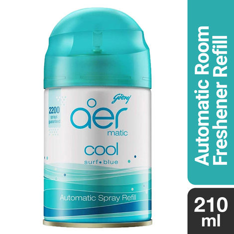 Godrej Aer Matic Cool Surf Blue Automatic Room Fresheners Refill