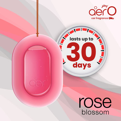 Godrej Aer O - Hanging Car Air Freshener - Rose Blossom