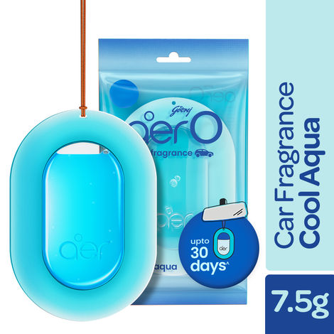 Godrej Aer O - Hanging Car Air Freshener - Cool Aqua
