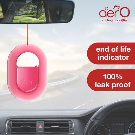 Godrej Aer O - Hanging Car Air Freshener - Rose Blossom