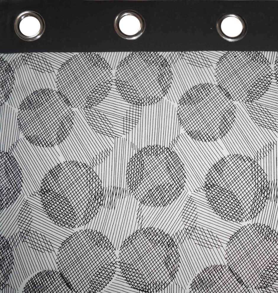 Lushomes Door Curtain - Geometric Printed Cotton | 7.5 ft | 8 Eyelets | 54 x 90 inch