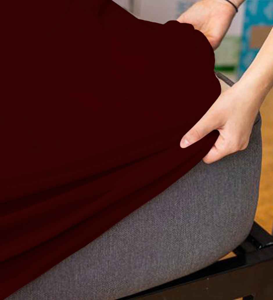 Dream Care Water Proof Lycra Stretchable Fitted Mattress Protector 75X60 Inch,Double Bed Queen Size