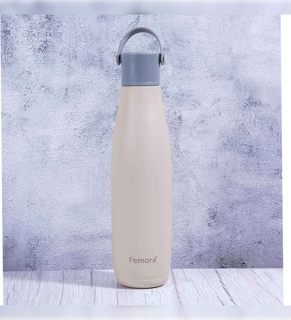 Femora Thermo Stainless Steel | Insulated Bottle 700 ml Pastle Grey