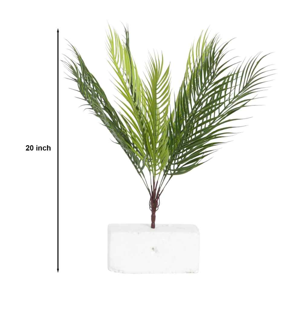 Casacraft by Pepperfry PVC Artificial Areca Plant | Without Pot