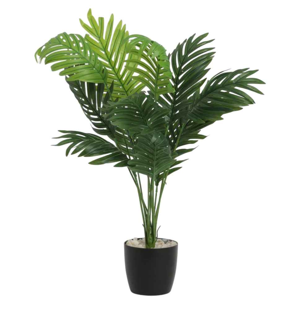 CasaCraft Pepperfry Artificial Areca Palm Natural Looking Indoor Plant 12 Leaves for Home Decor